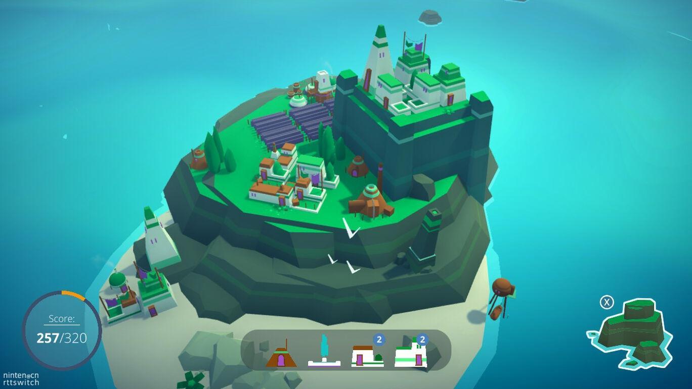 一个小岛可以自由建造的游戏