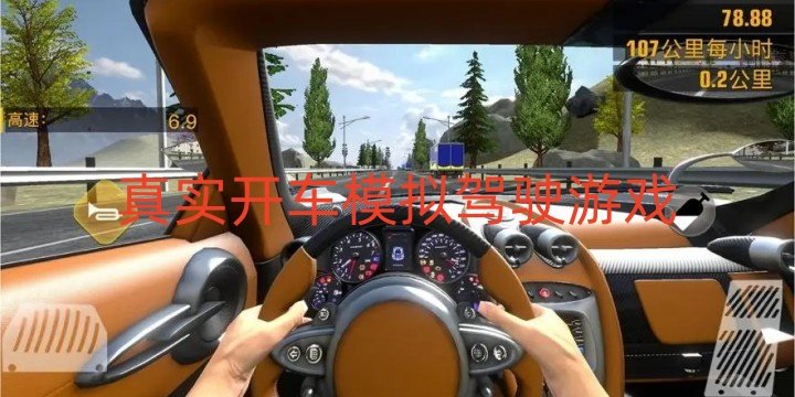 真实开车模拟驾驶游戏